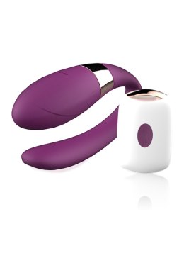 Stymulator VVibe fioletowy USB z pilotem B Series Smart B - Series Smart