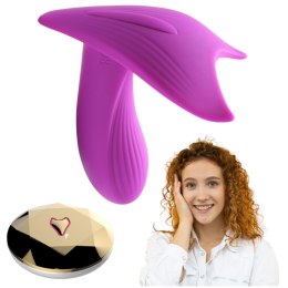 Stymulator majtkowy silikonowy USB 10 funkcji z ogrzewaniem B Series Fox B - Series Fox