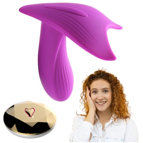 Stymulator majtkowy silikonowy USB 10 funkcji z ogrzewaniem B Series Fox B - Series Fox