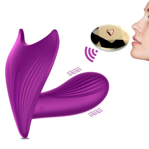 Stymulator majtkowy silikonowy USB 10 funkcji z ogrzewaniem B Series Fox B - Series Fox