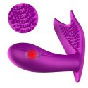 Stymulator majtkowy silikonowy USB 10 funkcji z ogrzewaniem B Series Fox B - Series Fox