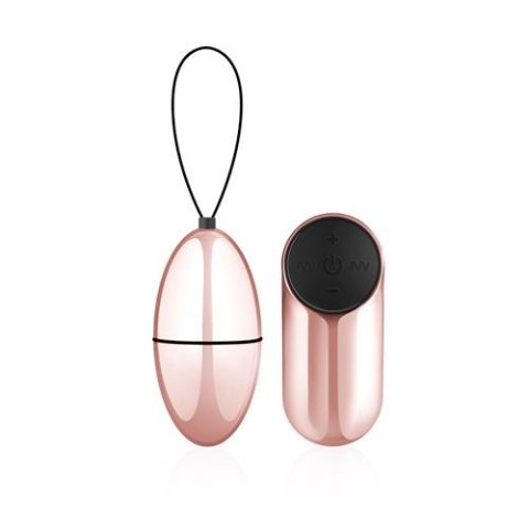 Wibrujące Jajko EasyToys Rosy Gold z Pilotem Różowo Złote 7cm Easytoys