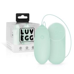Wibrujące jajko Luv Egg zielone bezprzewodowe silikonowe USB 16 cm Luv Egg