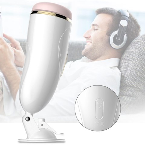 Wibrujący interaktywny masturbator waginalny USB B Series Fox B - Series Fox