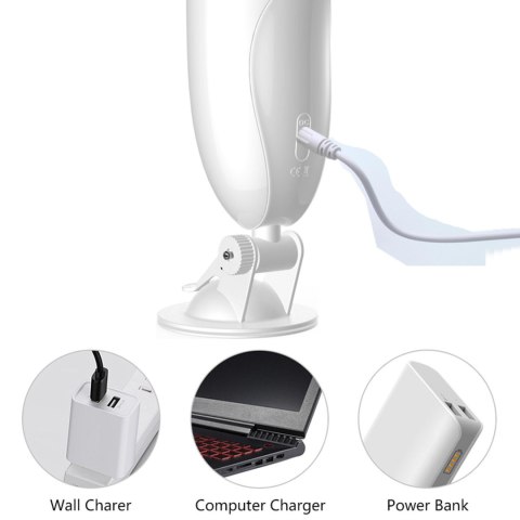 Wibrujący interaktywny masturbator waginalny USB B Series Fox B - Series Fox