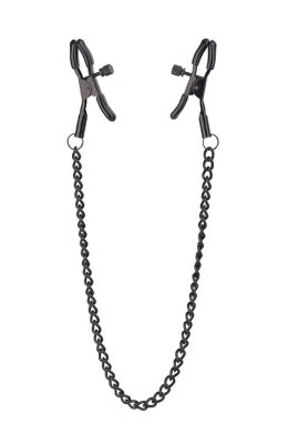 Zaciski na sutki Blaze Deluxe Dream Toys czarny z łańcuchem 32 cm Dream Toys
