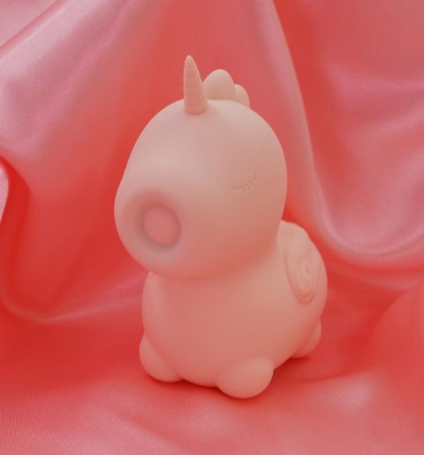 Stymulator łechtaczki Unihorn Heart Throb silikonowy USB 9 cm Unihorn