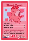 Stymulator łechtaczki Unihorn Heart Throb silikonowy USB 9 cm Unihorn