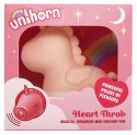 Stymulator łechtaczki Unihorn Heart Throb silikonowy USB 9 cm Unihorn