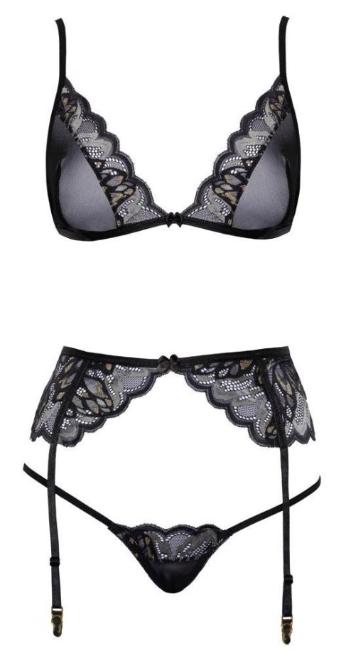 Bra Suspender Set L/XL Kissable
