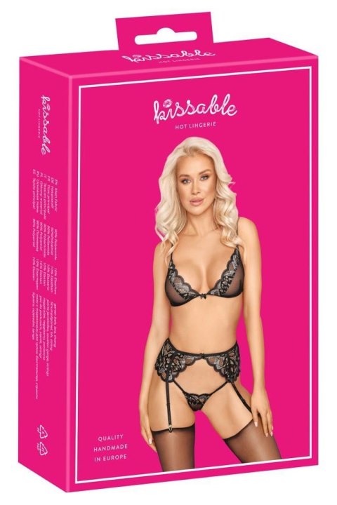 Bra Suspender Set L/XL Kissable