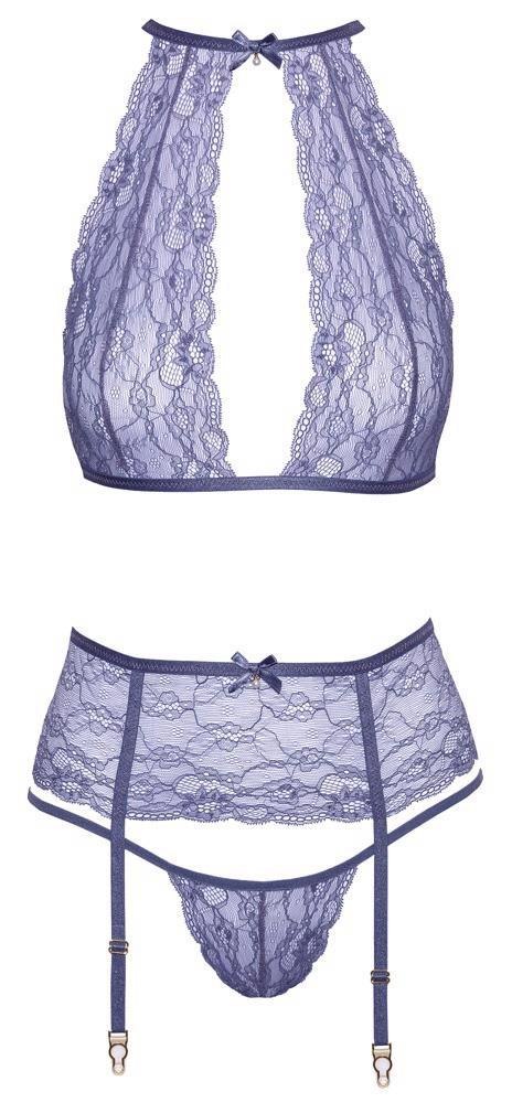 Suspender Set S/M Kissable