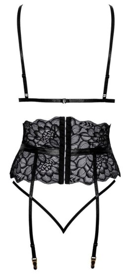 Suspender Set black L/XL Kissable