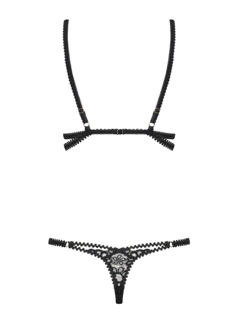 Body koronkowe Obsessive Mixty czarne L/XL Obsessive