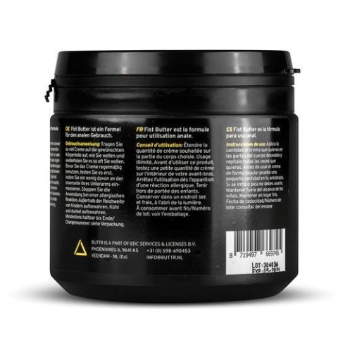 Gęste masło do fistingu Buttr 500 ml Buttr