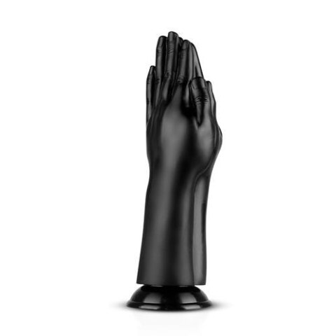 Korek analny BUTTR Double Trouble fisting czarny 31 cm Easytoys