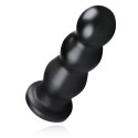 Korek analny BUTTR Tactical III żebrowany XXL czarny Easytoys