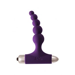 Korek analny wibrujący Splendor Ultraviolet silikonowy 12 cm Lola Toys