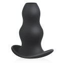 Korek analny wydrążony EasyToys silikonowy czarny 14 cm Easytoys