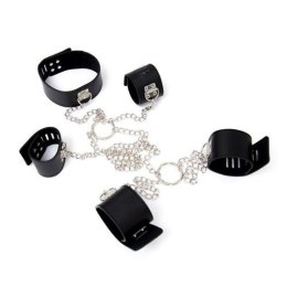 Ściągacz łańcuchowy Hogtie Toyz4lovers czarny Toyz4lovers