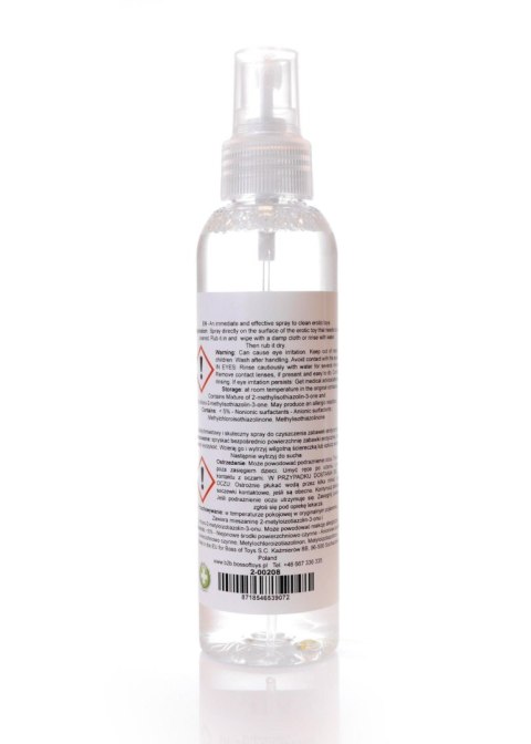 Sprej czyszczący do zabawek Boss Series 150 ml B - Series Health