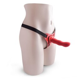 Strap on regulowany Toyz4Lovers czerwony 12.5 cm Toyz4lovers