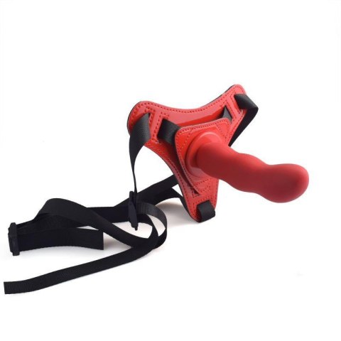 Strap on regulowany Toyz4Lovers czerwony 12.5 cm Toyz4lovers