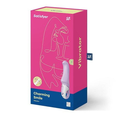 Wibrator punktu G Satisfyer Vibes Charming Smile silikonowy USB 18,5 cm Satisfyer