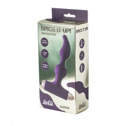 Wtyczka analna wibrująca Elation Ultraviolet silikon 10 trybów AAA Lola Toys