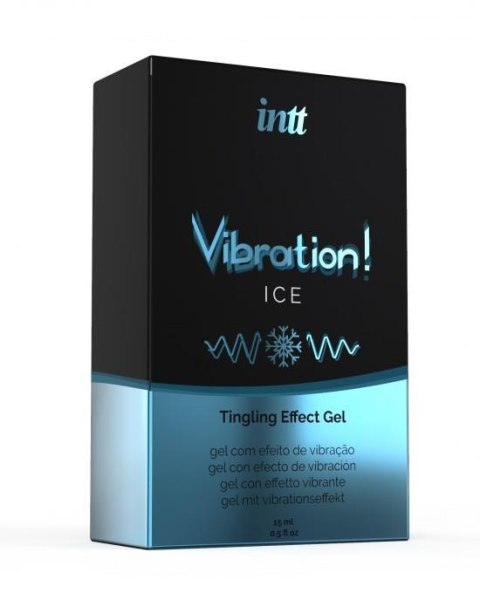 Żel chłodzący wibrujący miętowy Intt 15 ml Intt