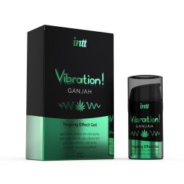 Żel stymulujący Vibration Ganjah Intt smak konopi 15 ml Intt