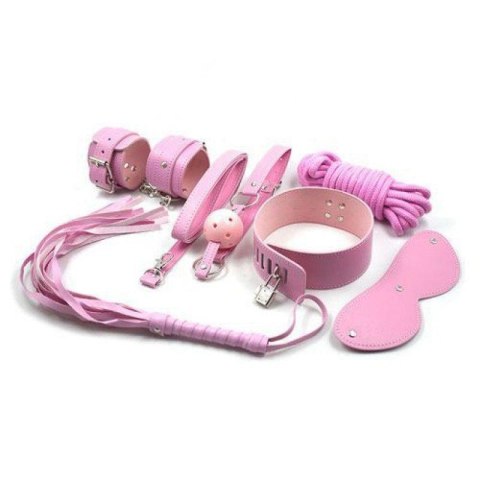 Zestaw bondage Toyz4lovers różowy Toyz4lovers