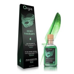 Zestaw do masażu ust Orgie jabłkowy 100ml Orgie