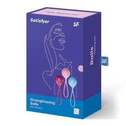 Zestaw kulek Satisfyer Balls C03 niebieska różowa czerwona Satisfyer