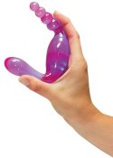Dildo analne dwustronne Galaxia Lavender You2Toys 20 cm You2Toys