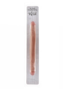 Dildo podwójne ToyJoy Get Real 35 cm jasny odcień skóry TOYJOY