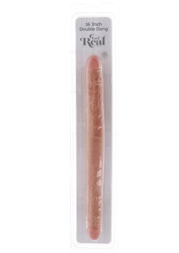 Dildo podwójne ToyJoy jasny odcień skóry 40 cm TOYJOY
