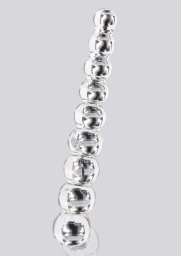 Dildo szklane ToyJoy Frozen Fountain transparentne 22 cm TOYJOY
