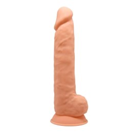 Dildo z cyberskóry Silexd Model 1 cieliste 25 cm Silexd