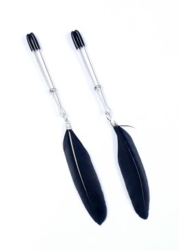 Klipsy na sutki regulowane z piórkami Fetish B Series Exclusive 15 cm Fetish B - Series