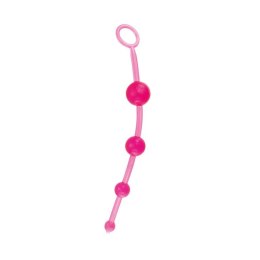 Łańcuch kulek analnych Timeless Jelly 4 Toyz4lovers różowy Toyz4lovers