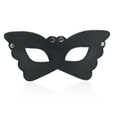 Maska Butterfly czarna ze skóry fetyszowej Toyz4lovers Toyz4lovers
