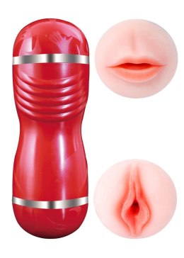 Masturbator dwustronny CLEO Double Delight 3.0 CyberSkin 21.5 cm B - Series Lyla