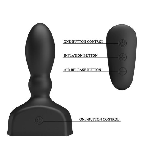 Nadmuchiwany wibrujący masażer prostaty Pretty Love Harriel Pretty Love