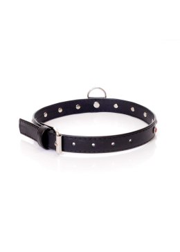 Obroża z kryształkami Fetish B Series różowa 2 cm Fetish B - Series