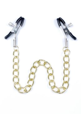 Regulowane klipsy na sutki z łańcuszkiem Fetish B Series 41 cm Fetish B - Series