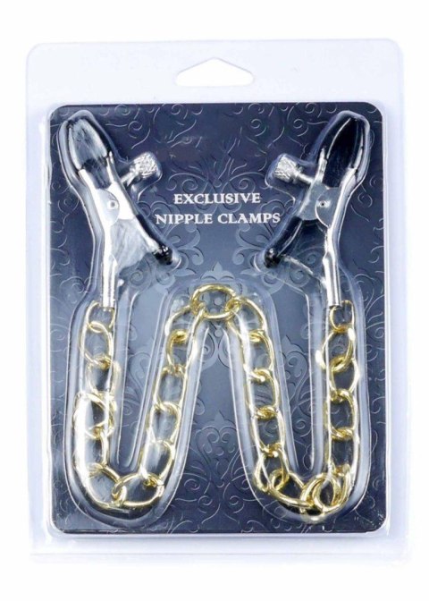 Regulowane klipsy na sutki z łańcuszkiem Fetish B Series 41 cm Fetish B - Series