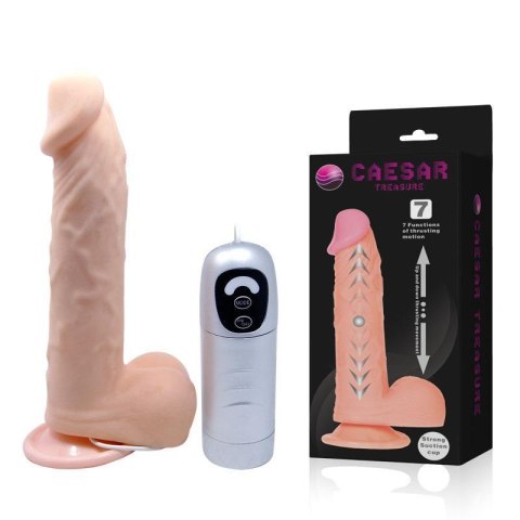 Wibrator realistyczny Pretty Love Caesar Treasure 20 cm 7 funkcji z pilotem Pretty Love