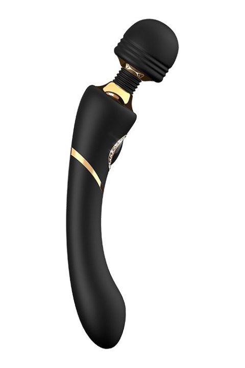 Wibrator różdżka Monica Prestige czarny USB 24 cm Dream Toys