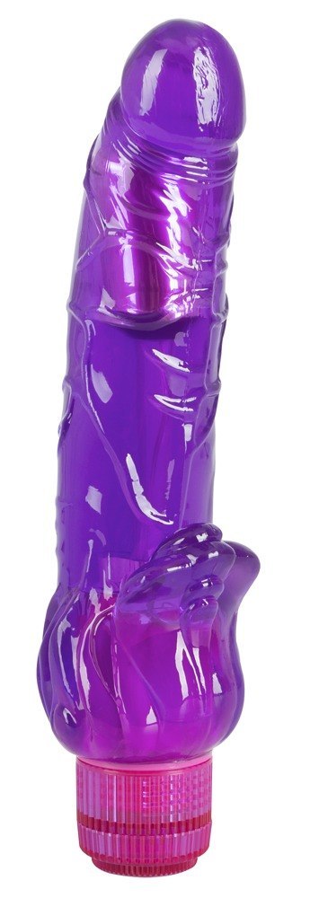 Wibrator żelowy H2O Viking Wet Vibe fioletowy 23 cm Seven Creations